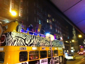 LMFAO tour bus